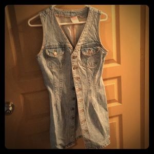 Vintage Bongo Mini Denim Dress